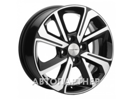 Khomen Wheels KHW1501 (Rio II) 6x15 4x100 ET46 54.1 Black-FP